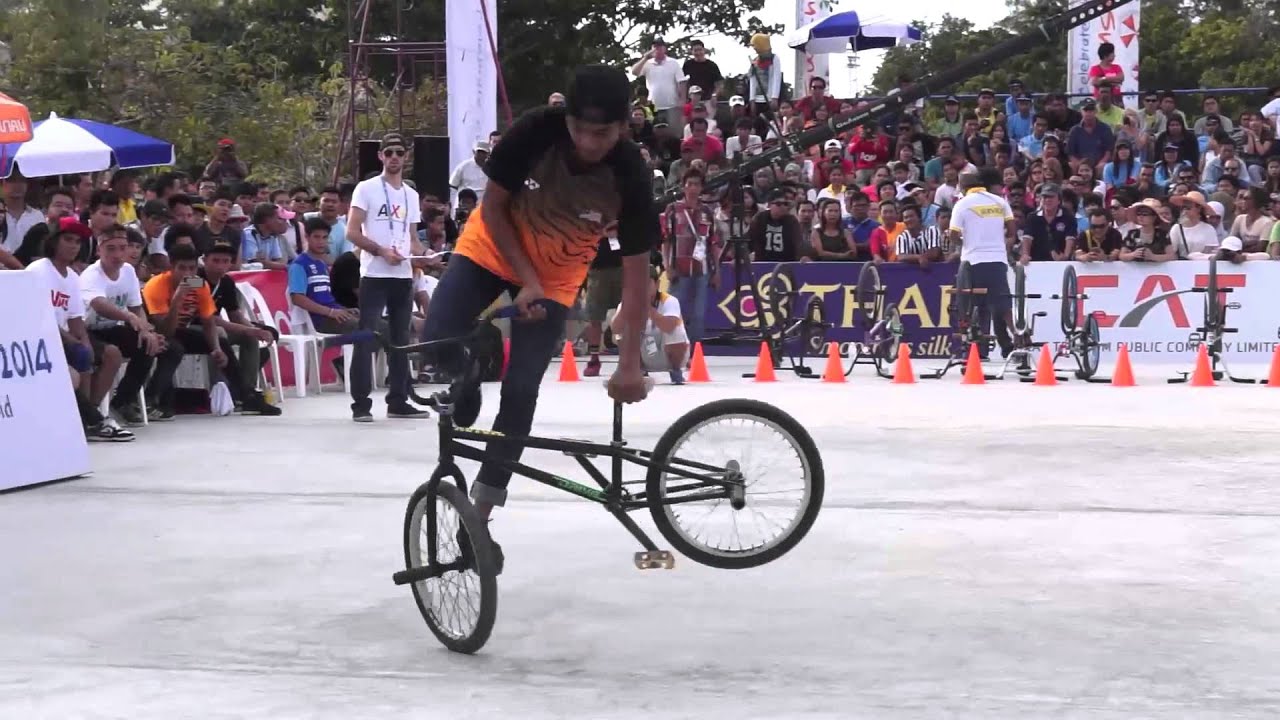 3rd Asian Beach Games 2014  BMX FLatland - Taslim Sheikh Muhammad ( Malaysia)