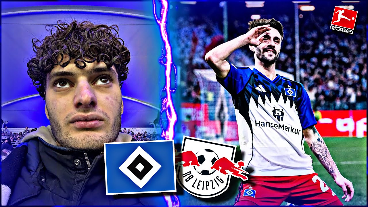 VIEIRA bringt die FANS  in EXTASE, aber es reicht NICHT! 😞 | HSV vs. RB Leipzig - Stadionvlog | MIDO