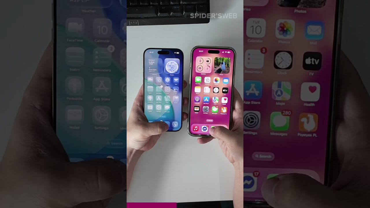 iOS 26 kontra iOS 18 - zobaczcie TO por&oacute;wnanie