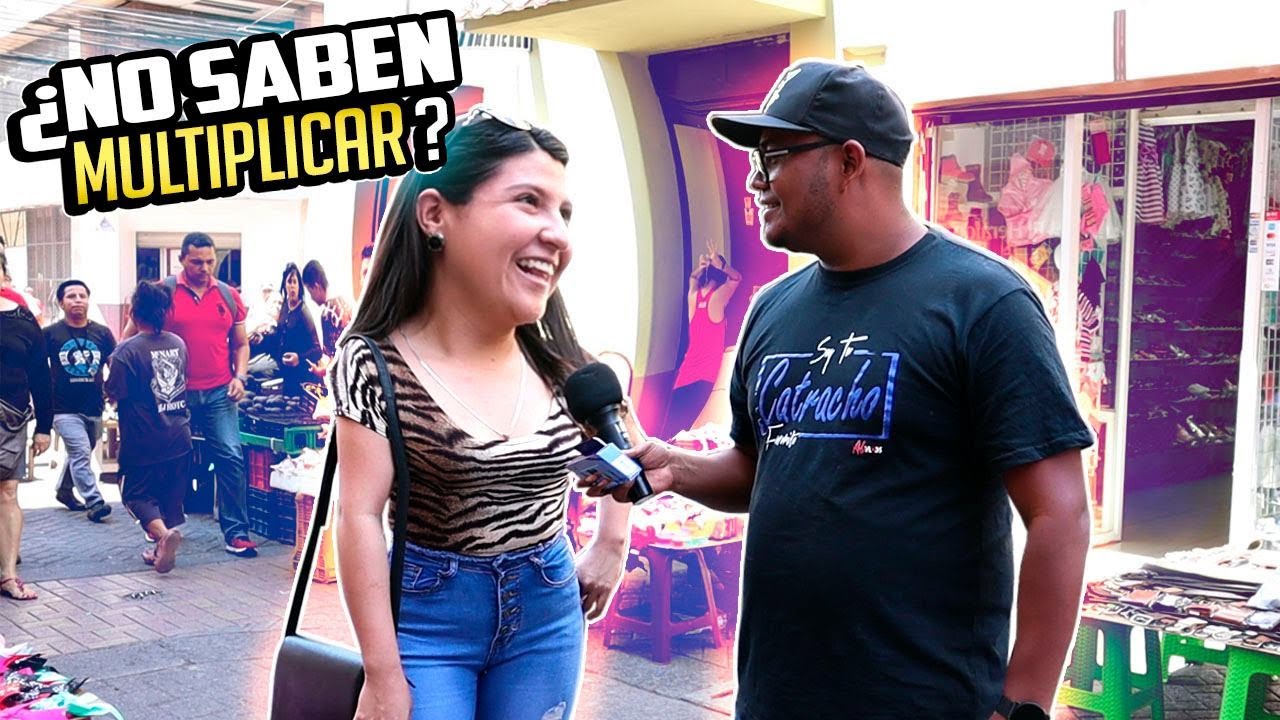 Preguntas en la Calle de MATEMATICAS ✖️➕😱