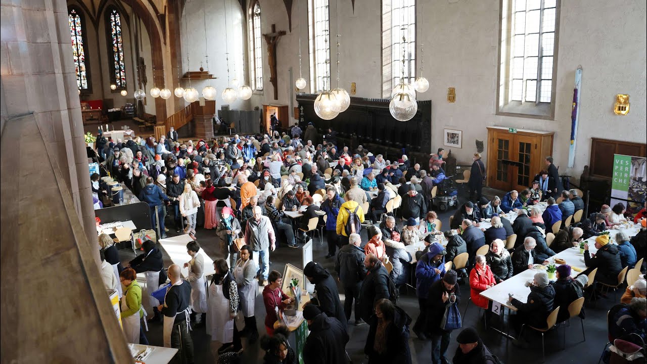 Eröffnung der Vesperkirche Stuttgart 2025