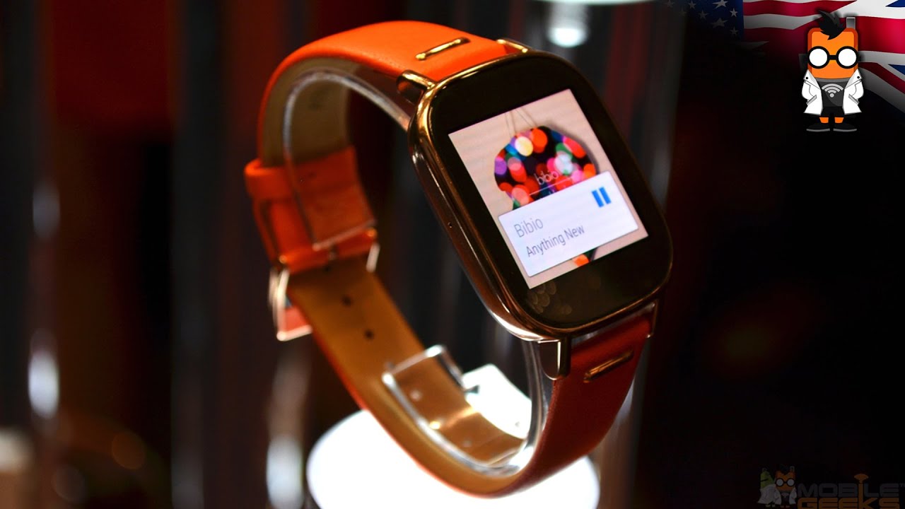 ASUS Zenwatch 2 Walk Through & Hands On