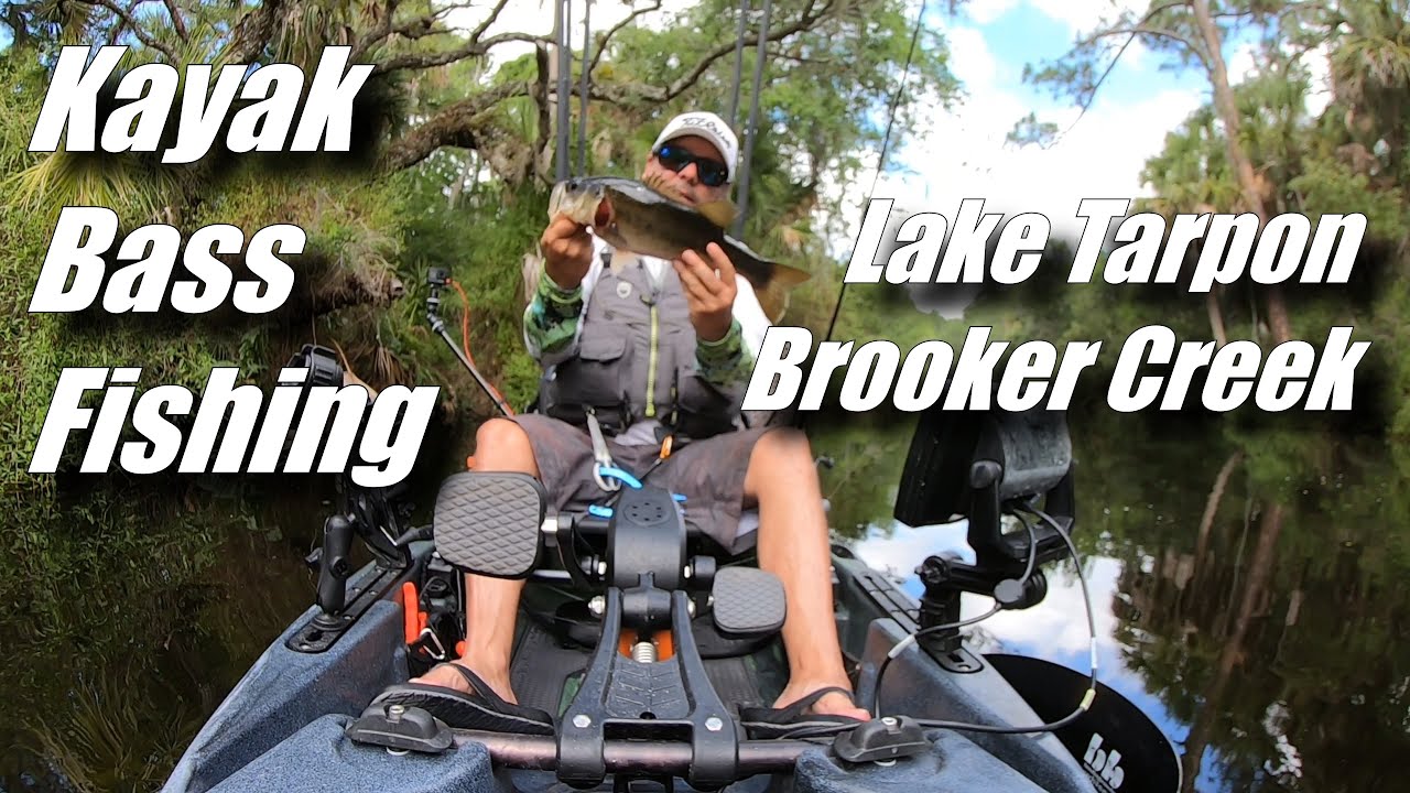 Kayak Bass Fishing Lake Tarpon - Brooker Creek
