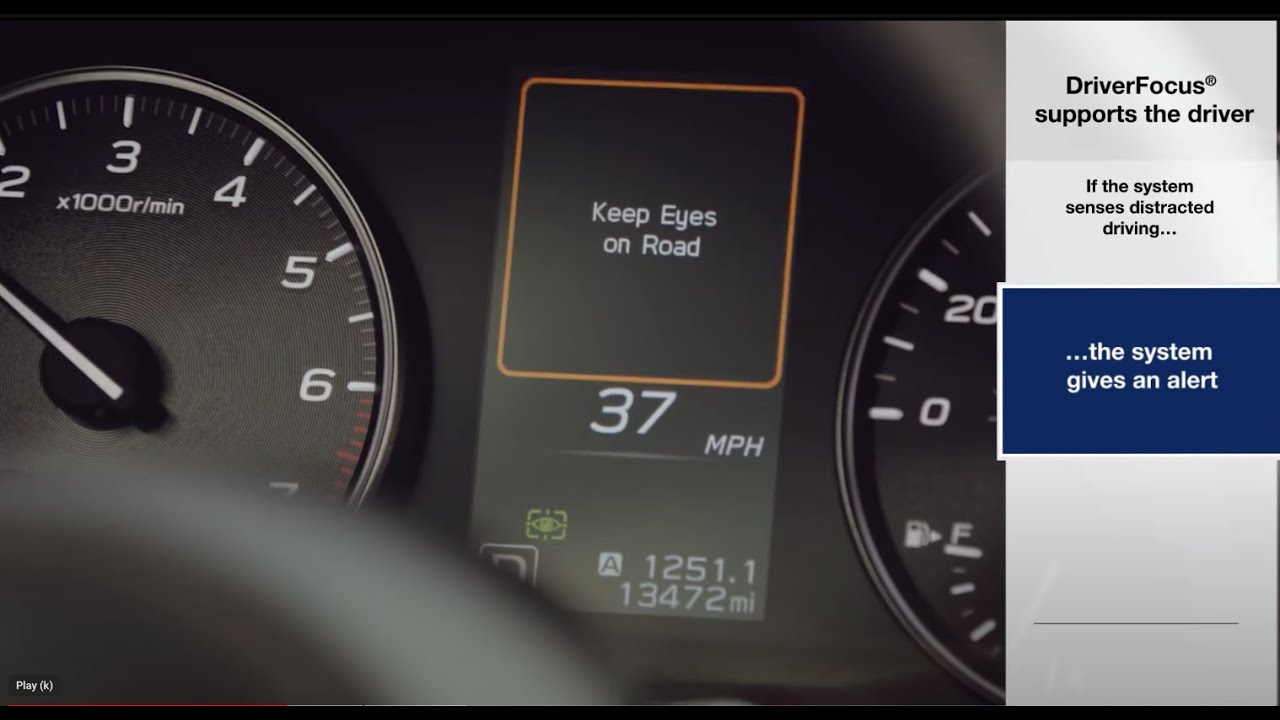 How to Set Up Your Subaru Vehicle’s DriverFocus® Distraction Mitigation System (Outback and Legacy)