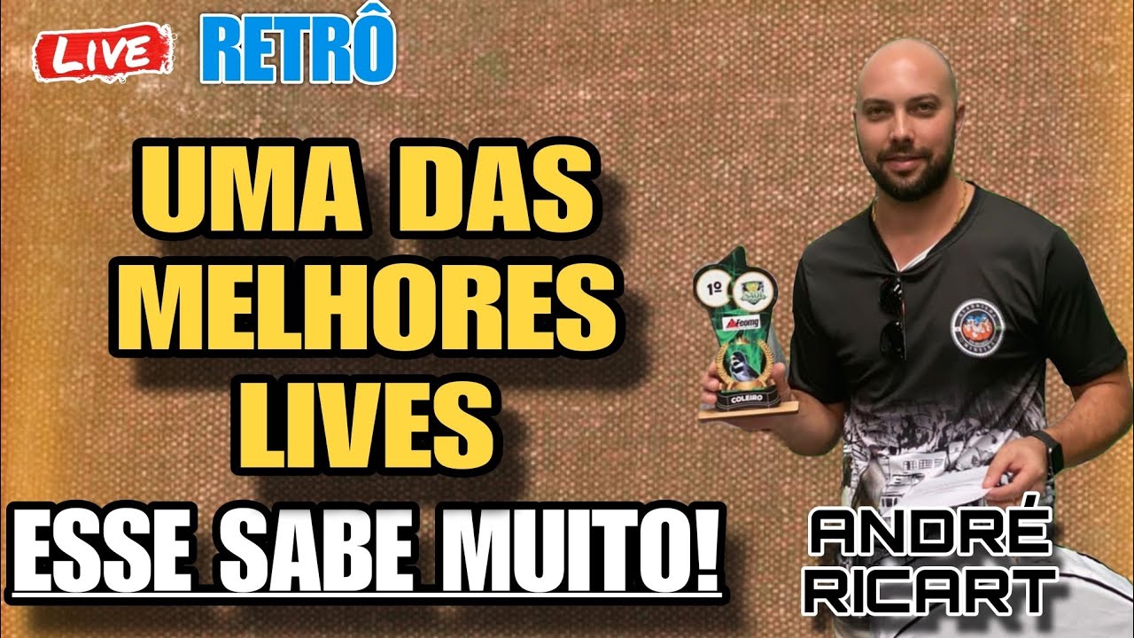 um bate-papo INTELIGENTE com quem ENTENDE muito de coleiro de RODA!