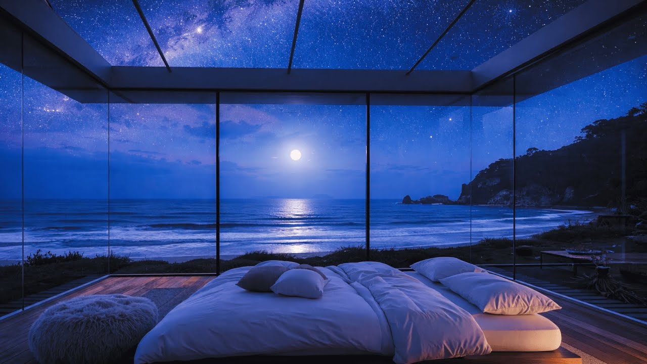 【BGM】Calm Ocean Waves & Bird Sounds | Relaxing Nature Sounds for Sleep & Meditation.