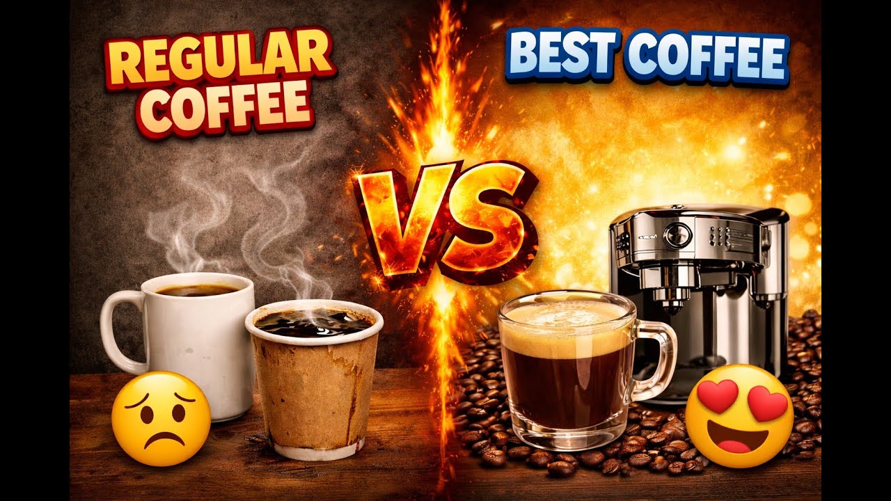 Regular Coffee vs Best Coffee in Gothenburg – BIG Difference!