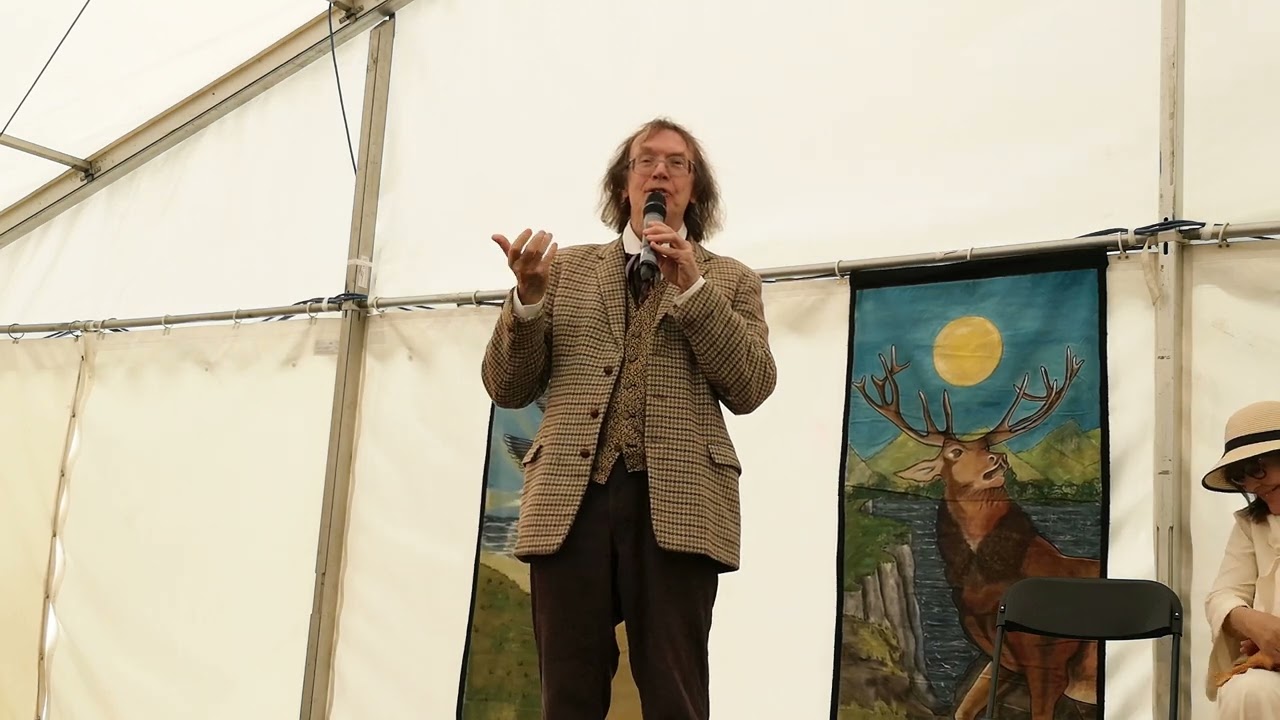 Prof. Ronald Hutton at the OBOD Summer Gathering