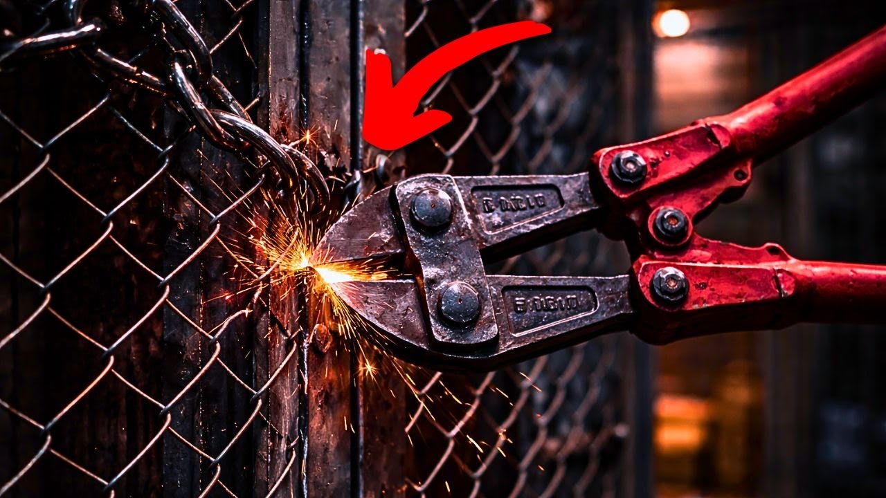 Depolardaki Kirilmaz Kilitleri Parçalayan Basit Civata Kesiciler