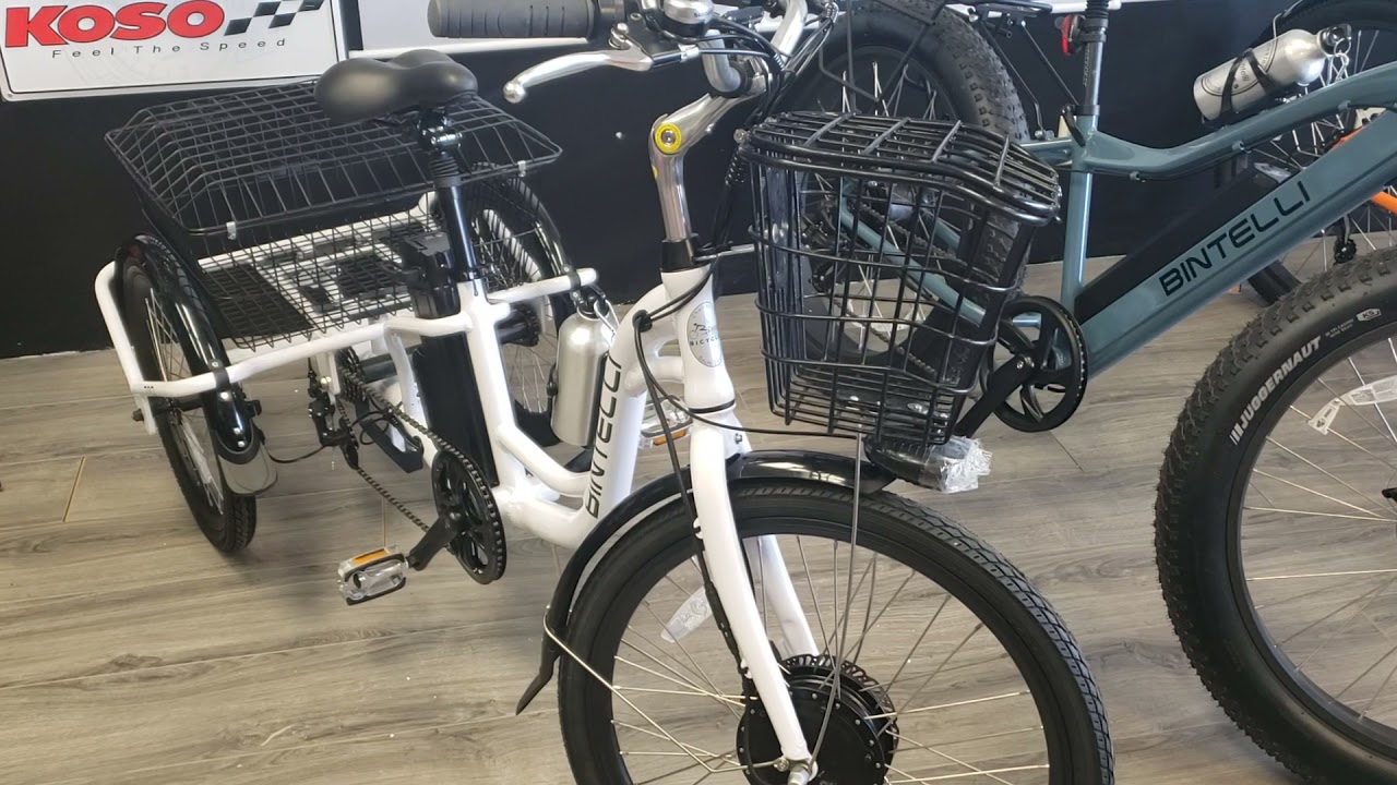 BINTELLI TRIO #Bintelli, M1, B1, F1, EBIKES INSTOCK!