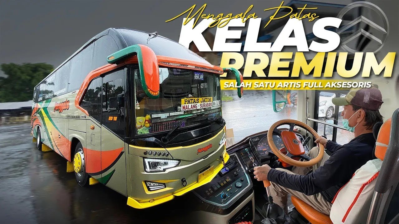 GOKIL, BUS PALING LANGKA DAN KECE DI JALURNYA !! Trip Menggala GD18 Avante H7 Malang-Surabaya
