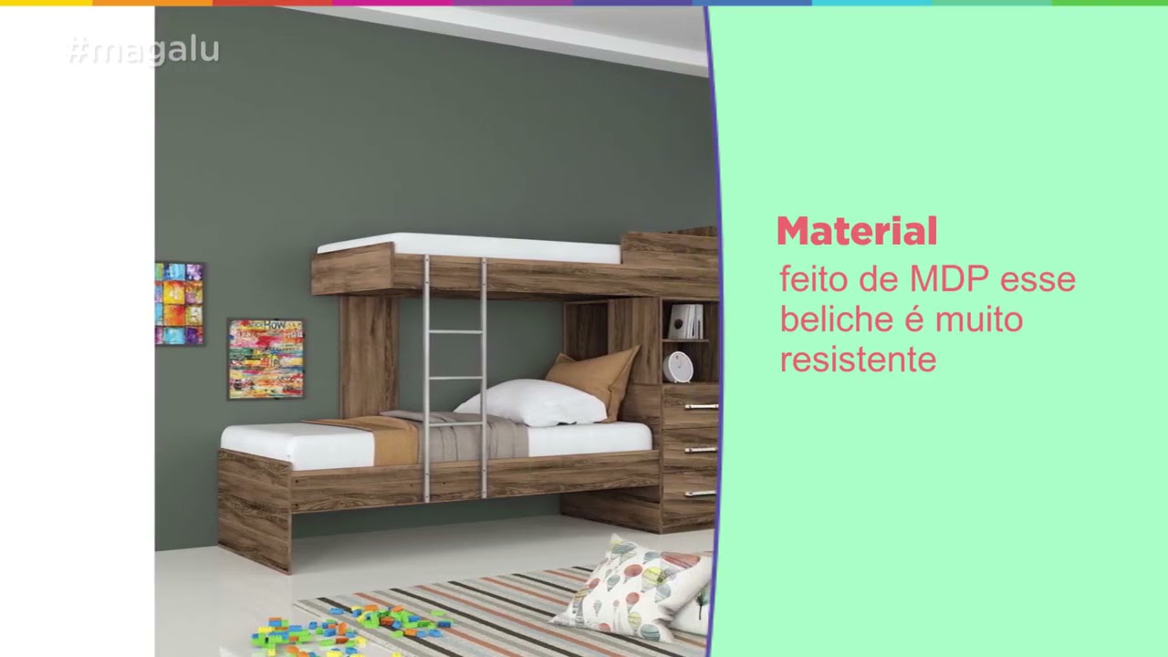 Beliche 3 Gavetas Santos Andir&aacute;  Havana 💥😴🛌🛌😴