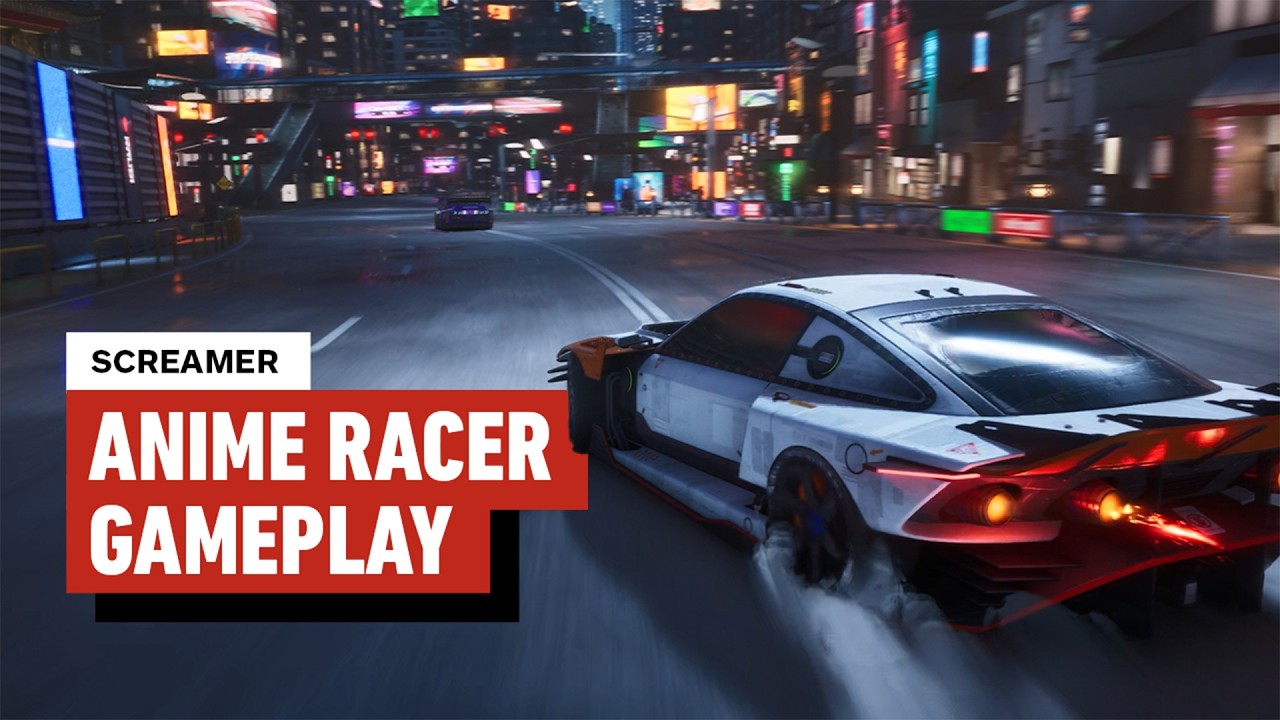 Screamer - Blazing Fast Anime Racing Gameplay