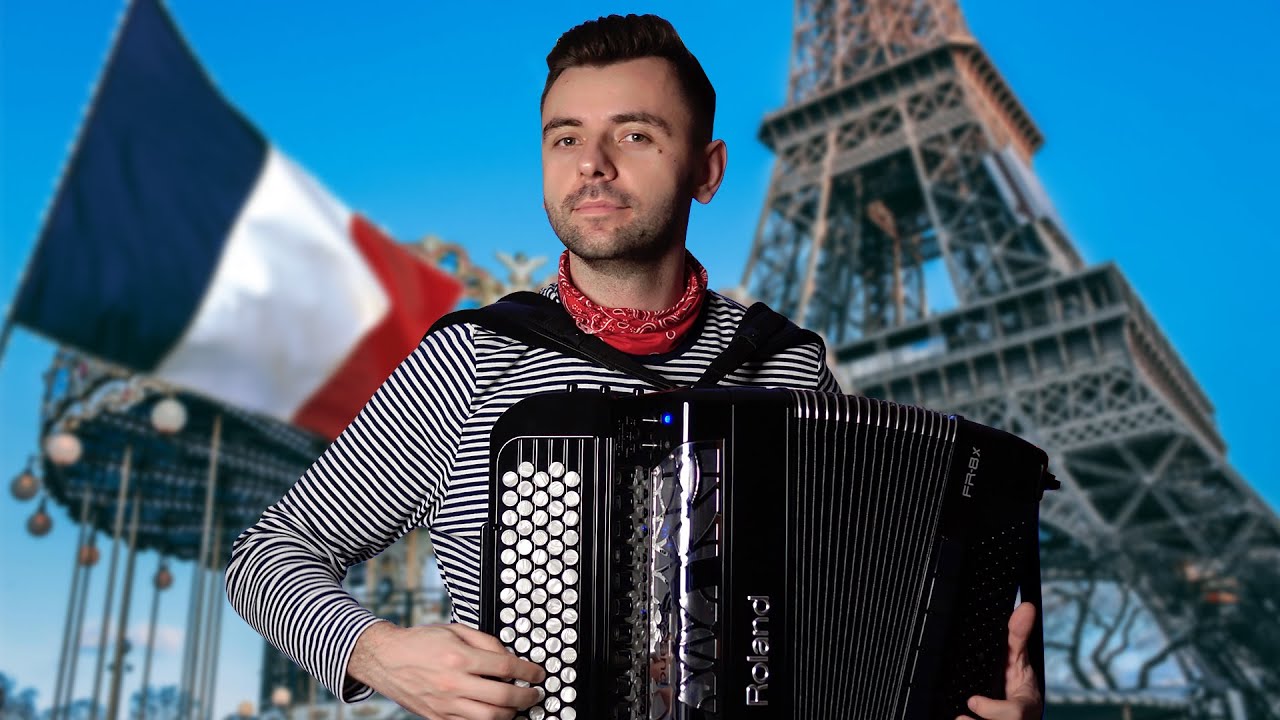Romantic French Accordion Music | Beautiful Parisian Melodies