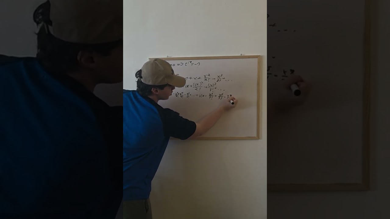 יונתן כהן מדע מדוייק הוכחת זהות אוילר: e^iπ+1=0