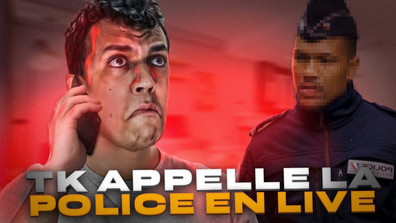 TK APPEL LA POLICE EN LIVE 🚨 IL CONNAIT LE C*MBRI0LEUR D'INOXTAG ?? 🤣 - BESTOF THEKAIRI78