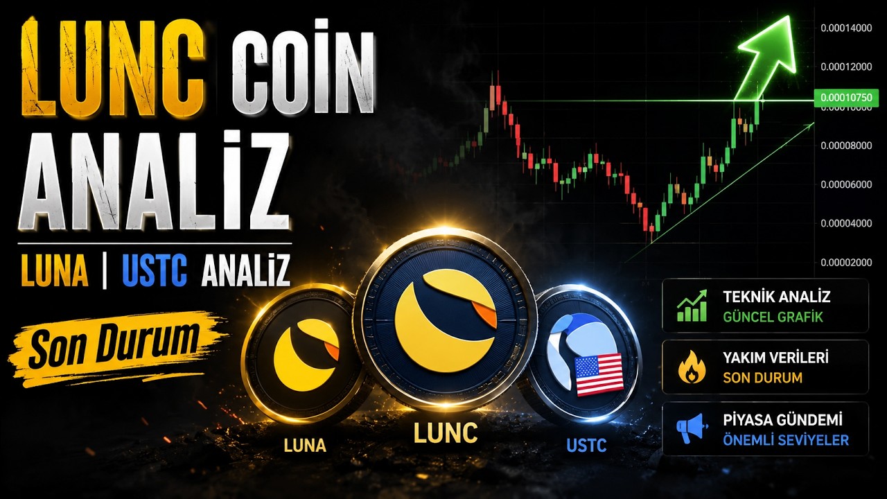 LUNC COİN - LUNA COİN - USTC ANALİZ - ACİL VİDEO - HABER 🚨🚨 #lunc #lunccoin #luna