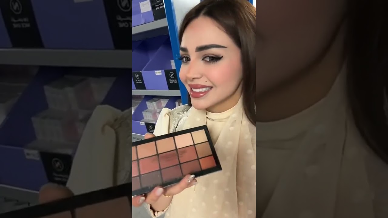 رهف القحطاني في مستودع نايس ون
