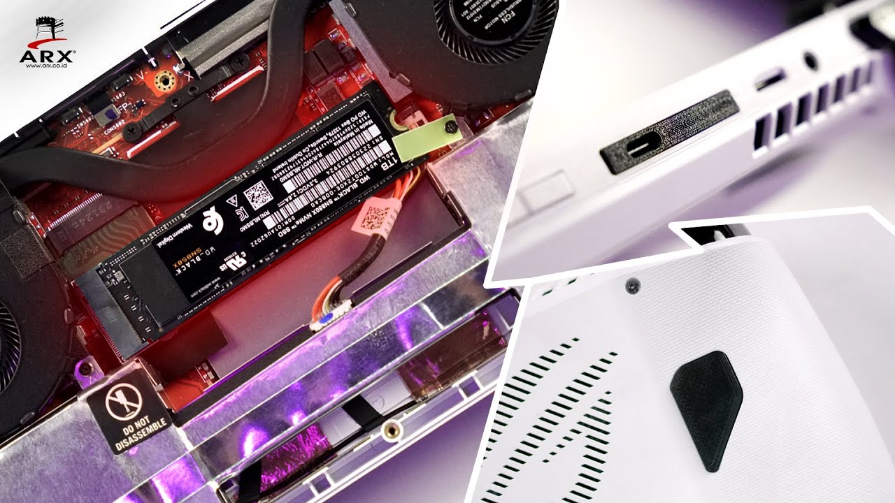 Udah Bisa Dong! ASUS ROG Ally Pakek SSD M2 2280 | Mod ASUS ROG Ally + Tutorial
