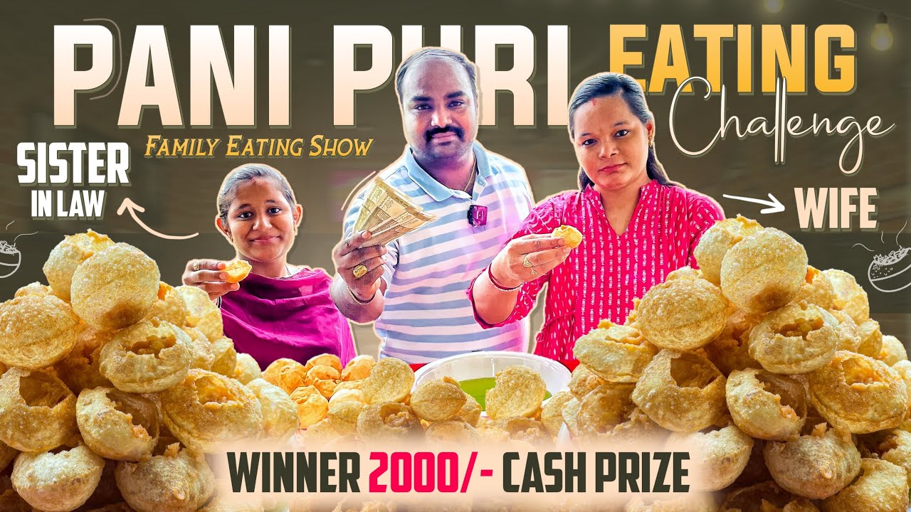 100 Panipuri Eating Challenge || Golgappa Eating Challenge || Taste Of Flavours