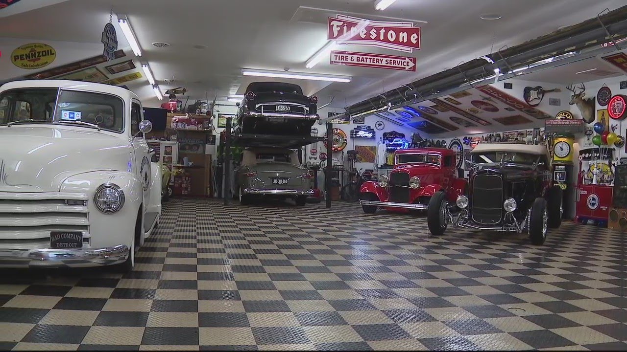 Car enthusiast shows off impressive garage ahead of Woodward Dream Cruise