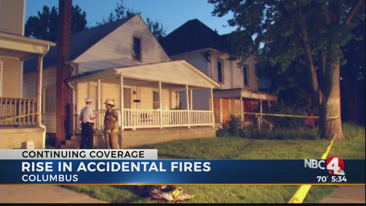 Rise in accidental fires