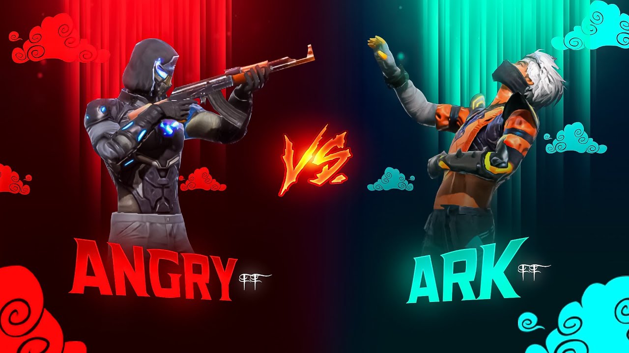 NG ANGRY VS ARK FF🔥||Fight of Old Rivals in 2024♥️