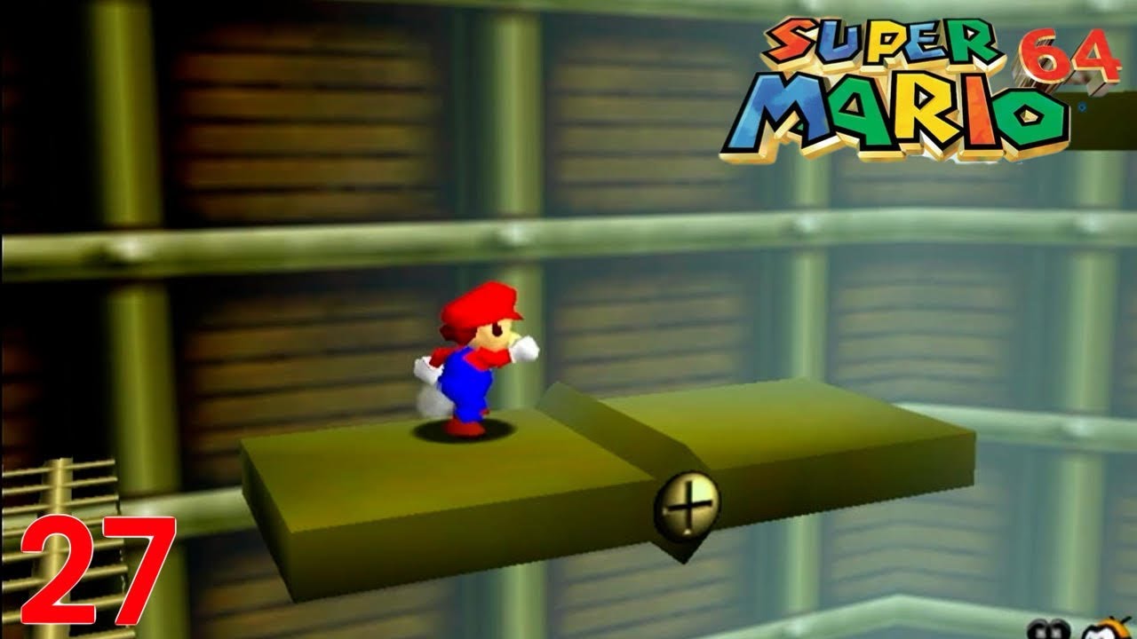 Super Mario 64 Part 27 Collecting Coins in the Clock
