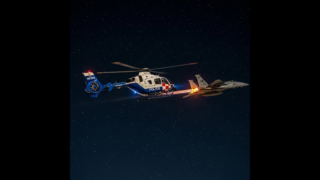 Lakenheath NPAS helicopter footage