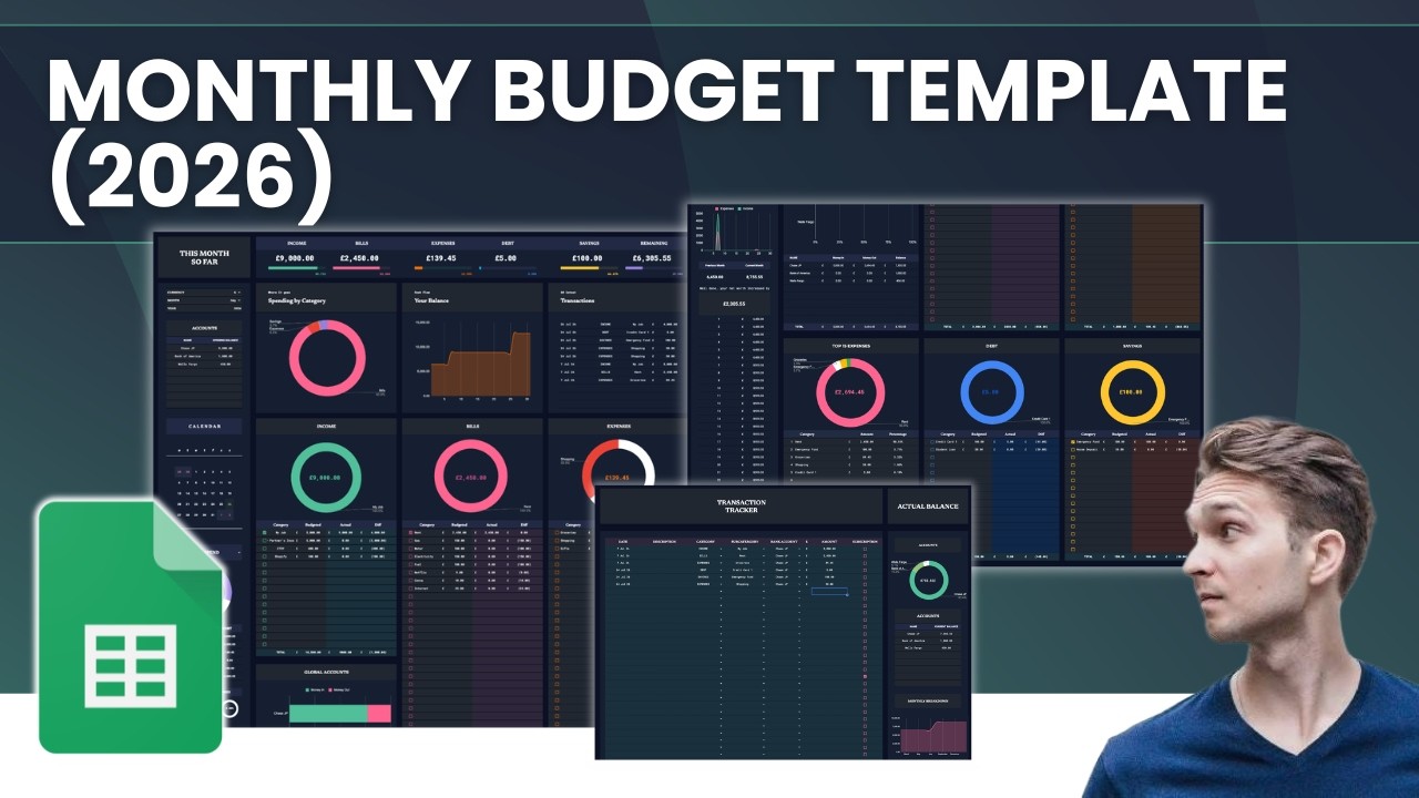 I Created the Perfect Monthly Budget Template | Here's Why It Works