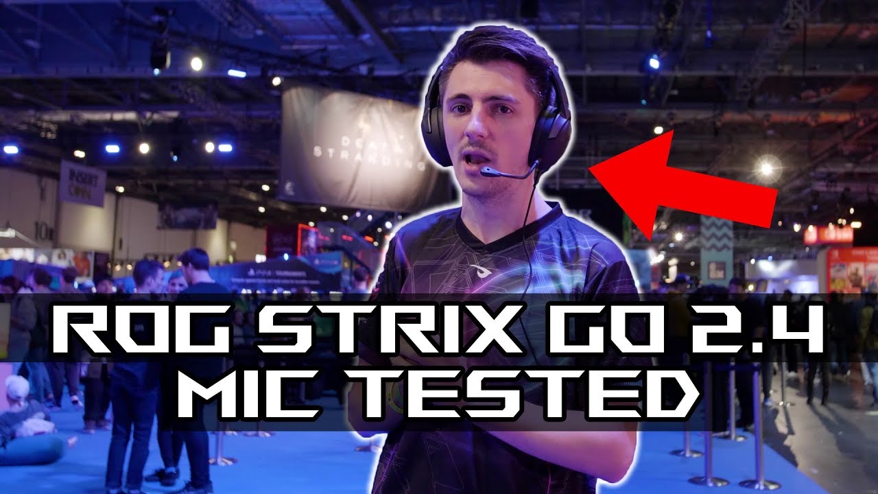 AI Noise Cancelling TESTED! ROG Strix Go 2.4 Headset Introduction