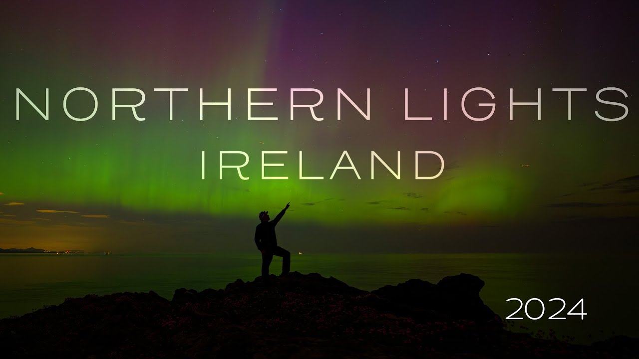 Northern lights timelapse over Ireland 2024 | Big BooM!