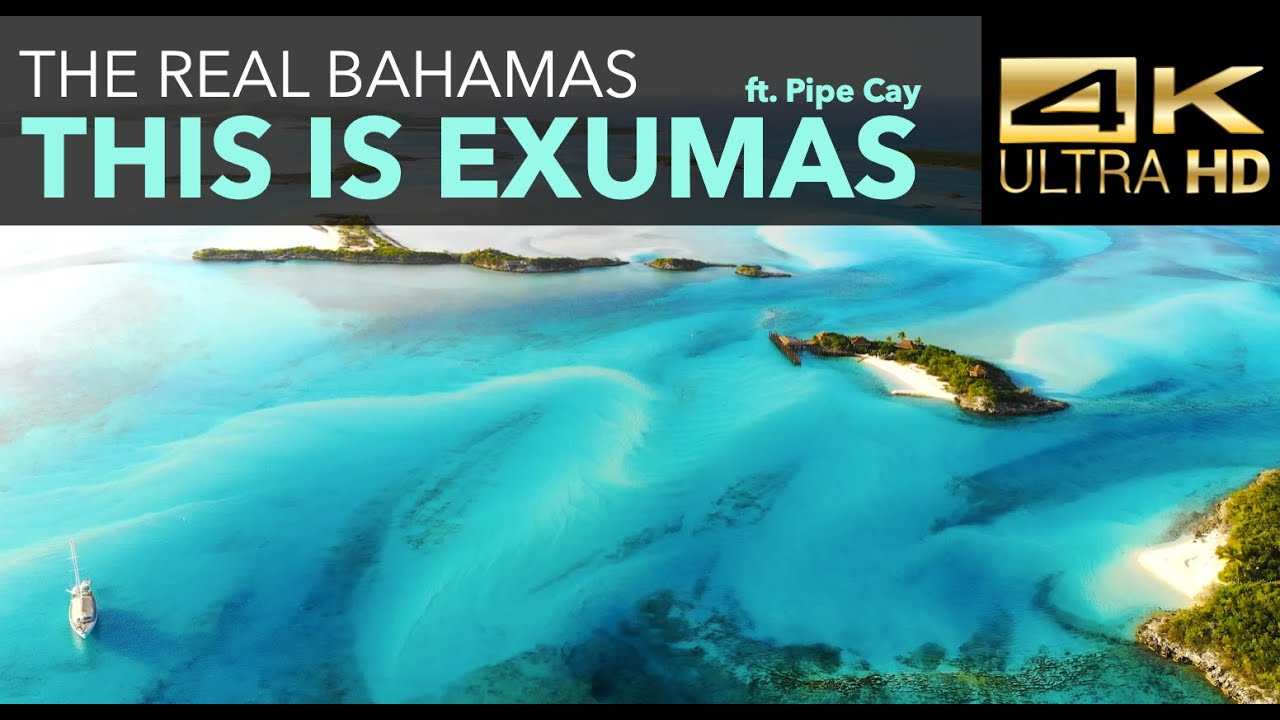 Exumas Bahamas 4K (Episode 3) | Staniel Cay - Pipe Cay | DJI Cinematic