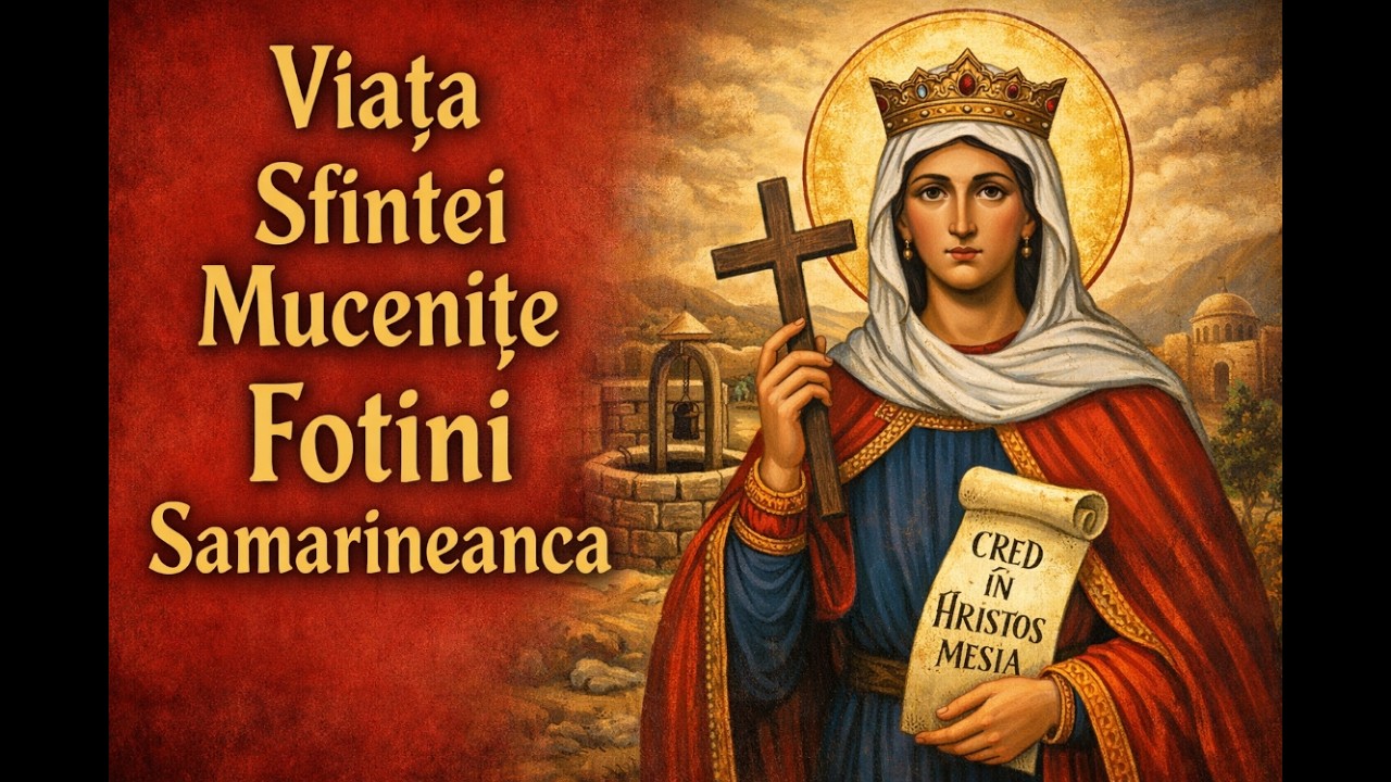 Viața Sfintei Mucenițe Fotini Samarineanca - 26.02.2026