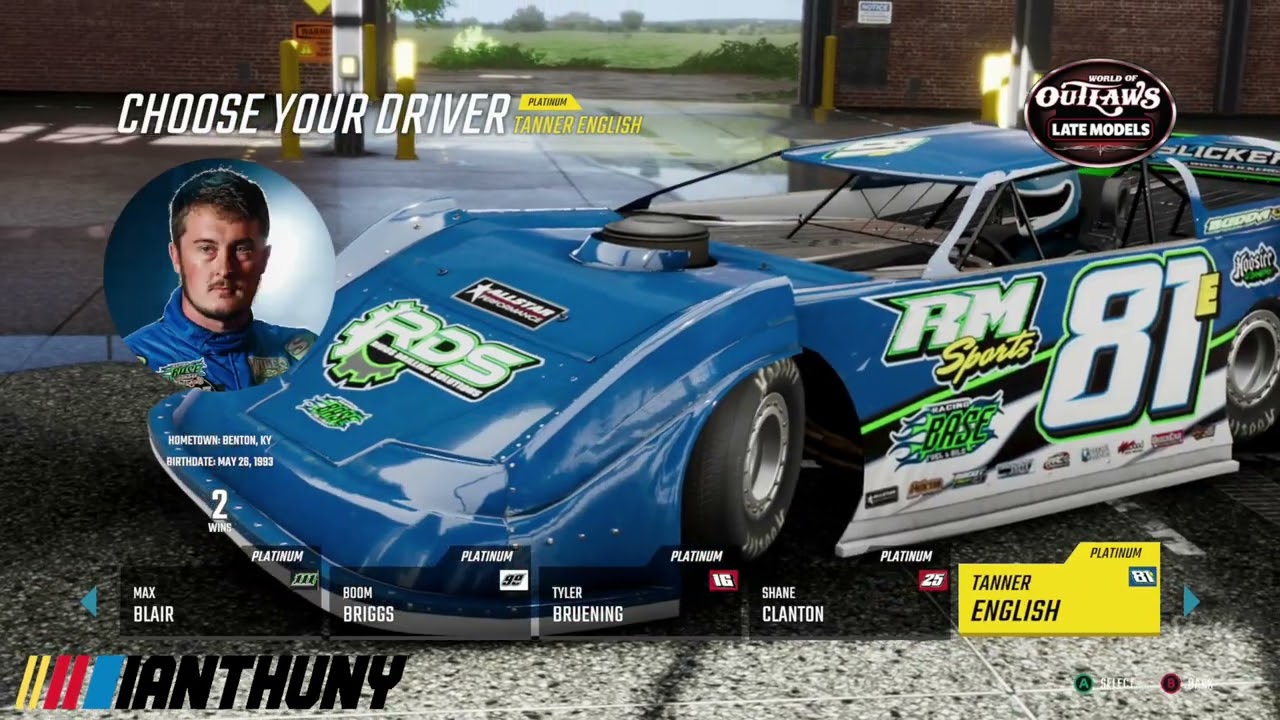 All Drivers in World of Outlaws Dirt Racing