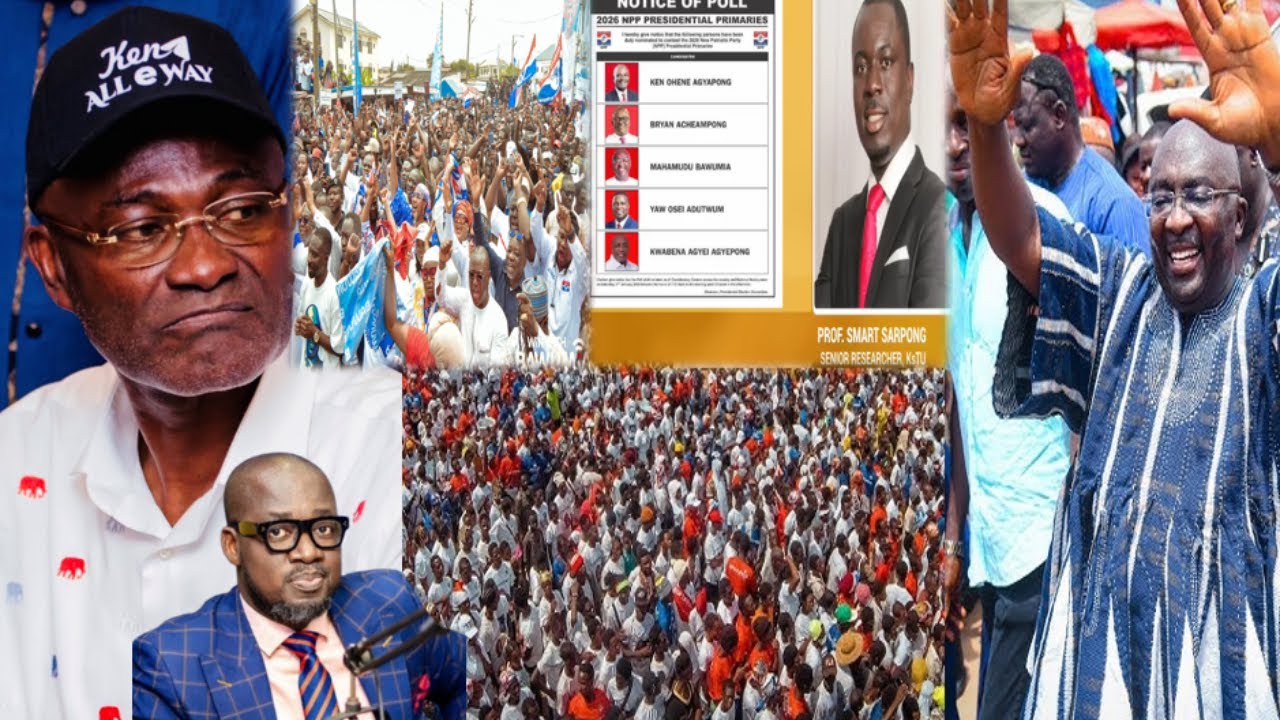 Massive Jubilation Hits Bawumia As Smart Sarpong C0llapsed Ken Campaign With His Survey- Gap Paa Ni