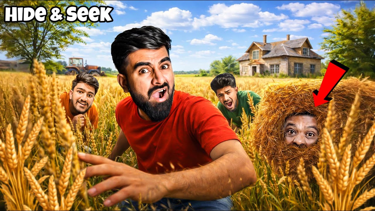 Extreme Hide & Seek Challenge in Farm | Winner Will Get Goa Trip 🛩️