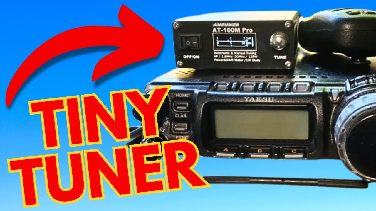 Antuner AT-100M Pro antenna tuner.