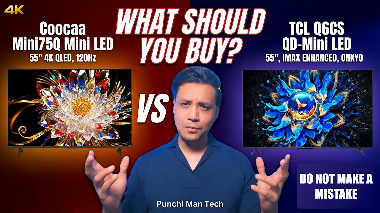 Coocaa Mini75Q vs TCL Q6CS Which QLED TV is BEST?