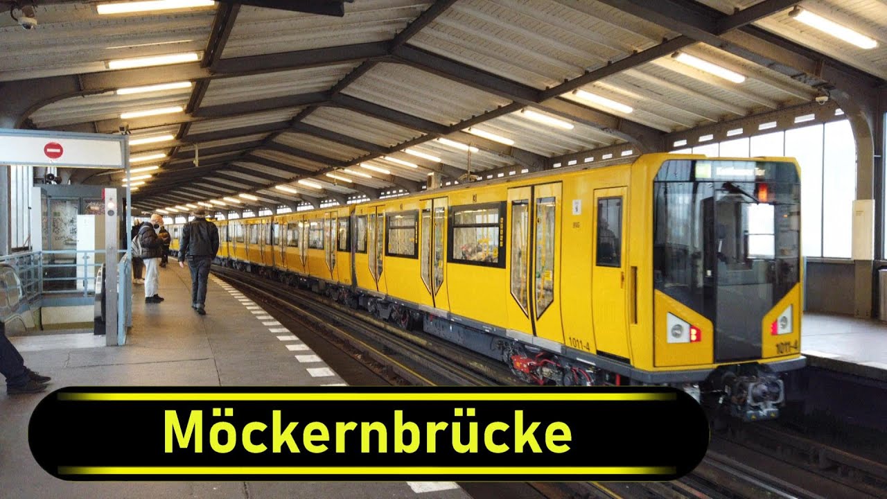 U-Bahn Station Möckernbrücke - Berlin 🇩🇪 - Walkthrough 🚶