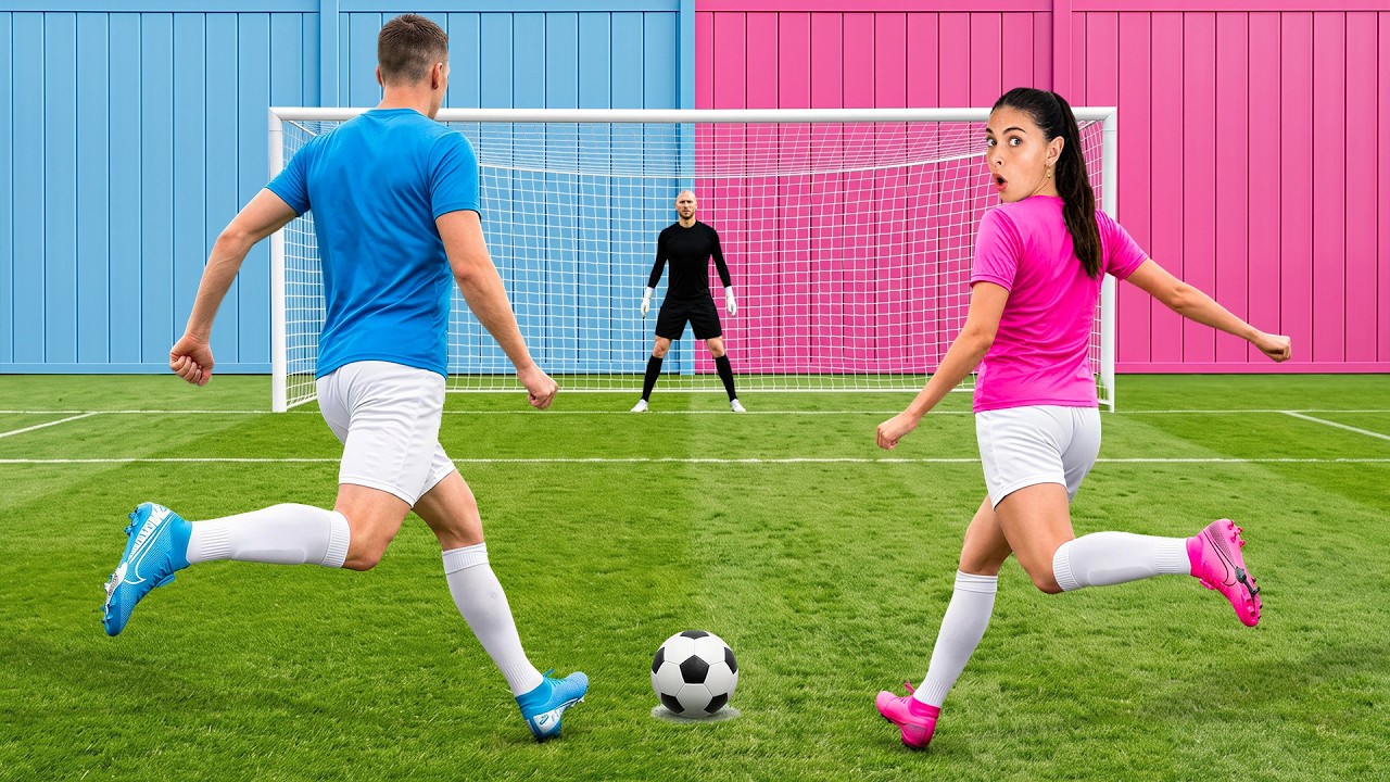 Парни vs Девчонки: Финальный Пенальти Челлендж