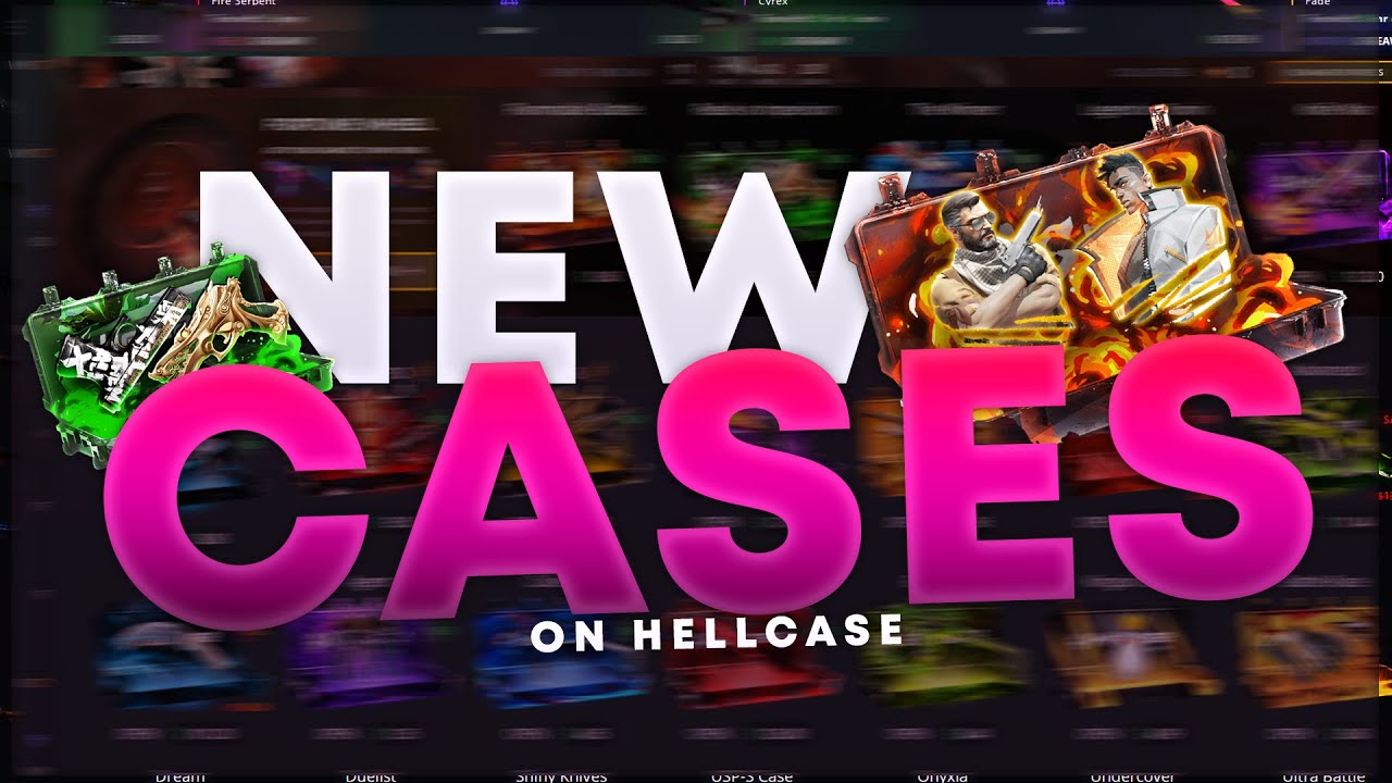 NEW CASES ON HELLCASE.COM