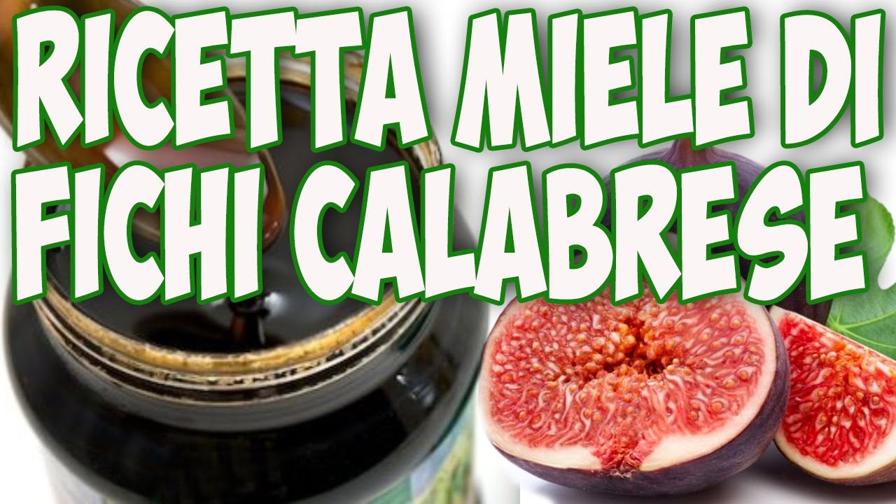 Come Fare il Miele di Fichi Calabrese - Cotto di Fichi