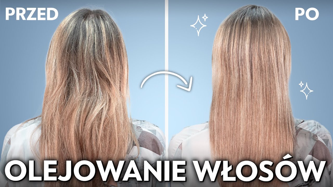 Prosty sposób na OLEJOWANIE WŁOSÓW👩