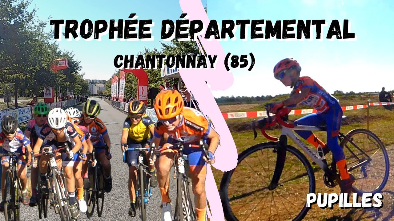 Le champion de France cadets nous ouvre la route. Trophée départemental. Vendée. catégorie pupilles
