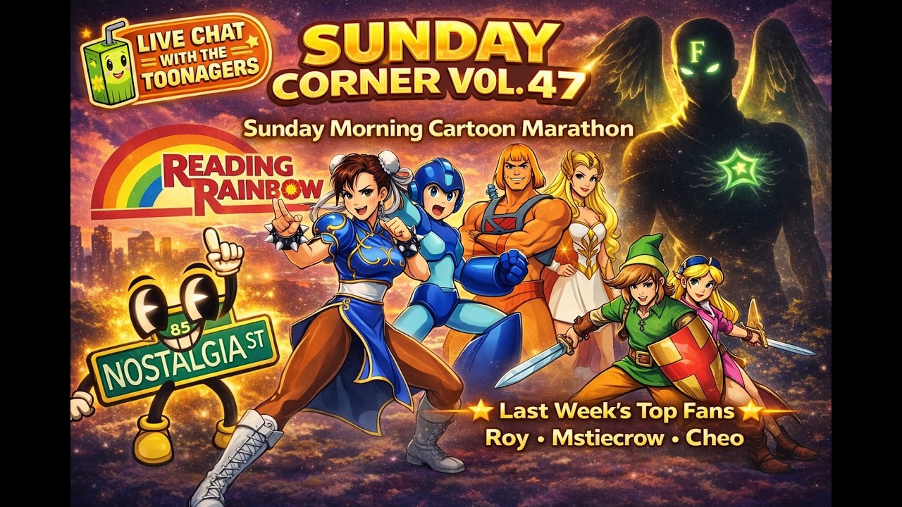 📺 Sunday Corner &ndash; Vol. 47 | Sunday Morning Cartoon Marathon ☀️📺