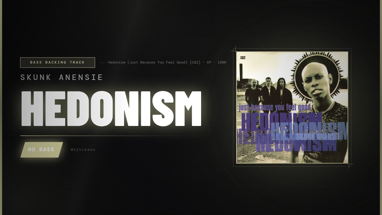 Skunk Anansie - Hedonism | Bass Backing Track (No Bass)