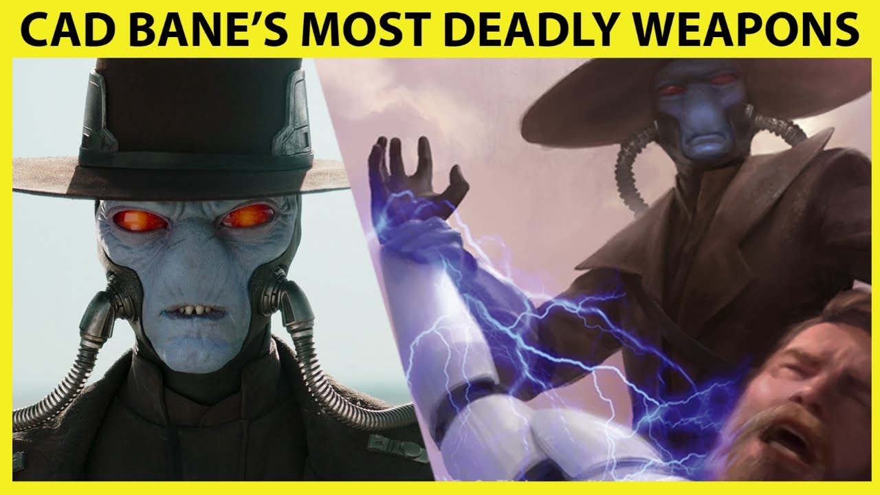 The MOST DEADLY Weapons Of Cad Bane