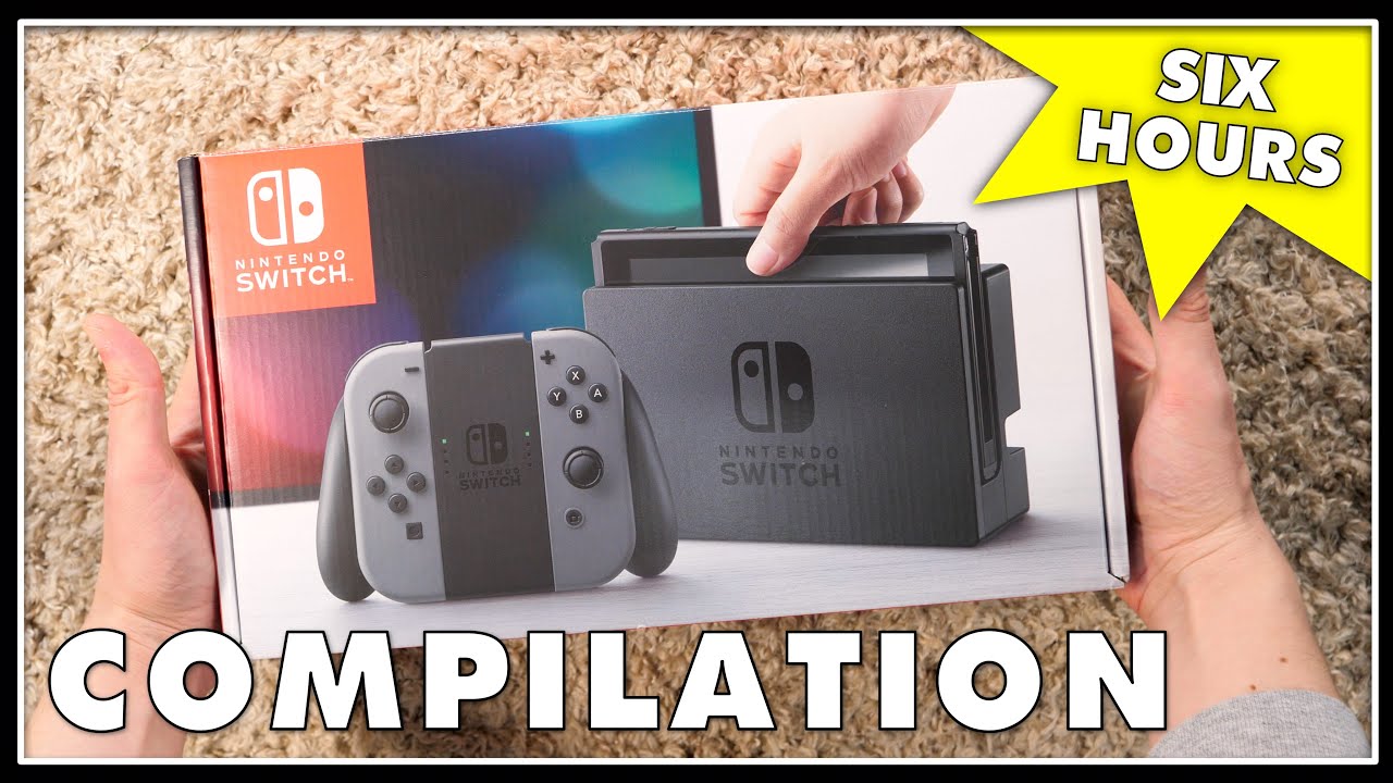 Scott Rambles About the Nintendo Switch for Nearly Six Hours - Scott's Stash Compilation