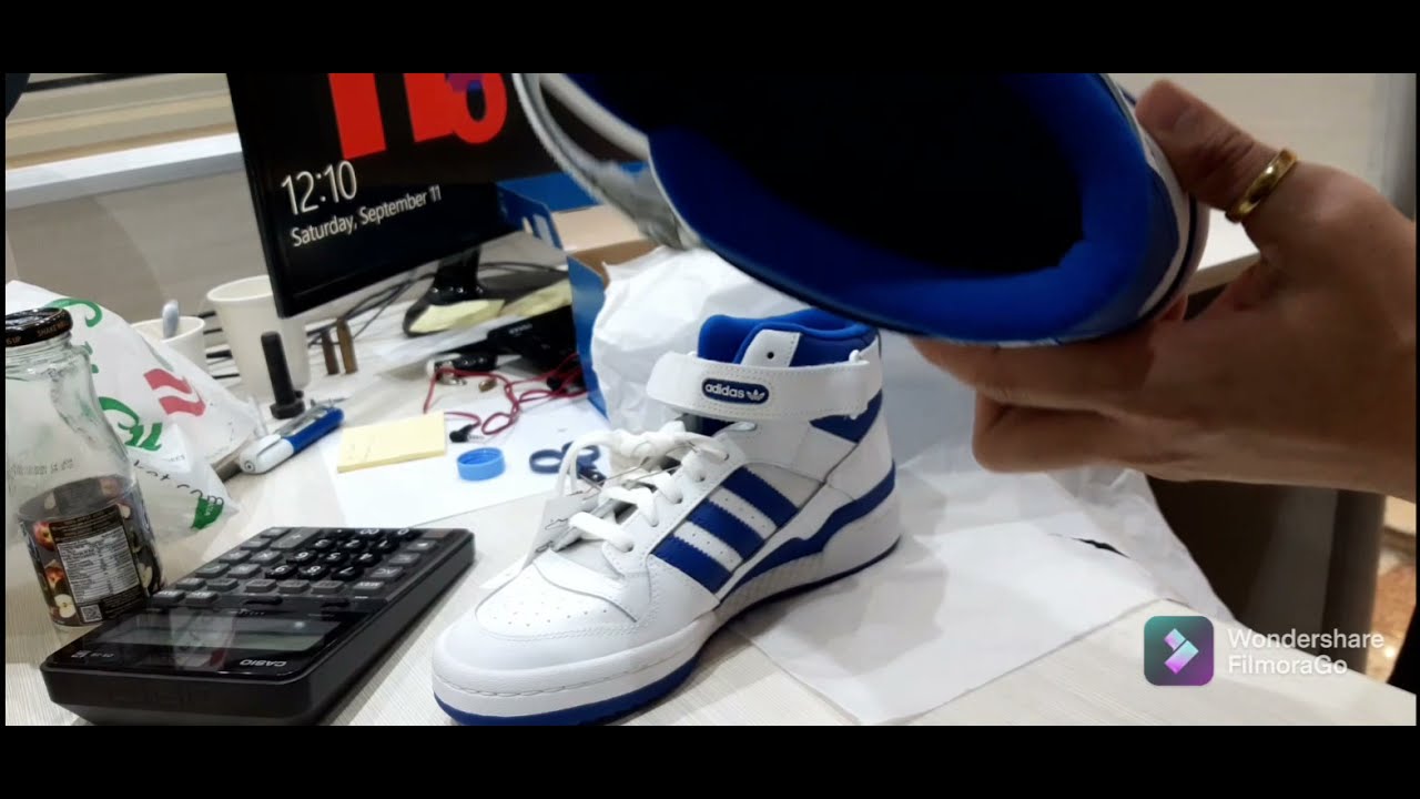 Adidas Forum Mid Blue Colorway